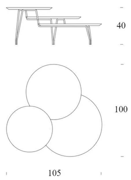 LOG - Round wooden coffee table by Tonin Casa - view 3